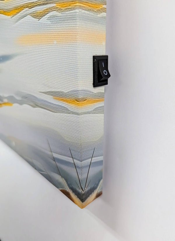 Festive Welcome LED Wall Art