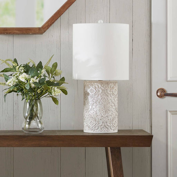 Embossed Emily Lamp