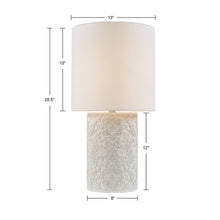 Embossed Emily Lamp