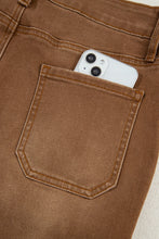 Breen Cropped High Rise Wide Leg Jeans