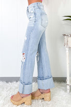 Beau Distressed Straight Jeans