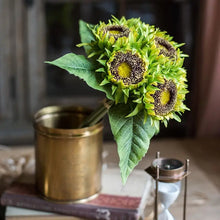 Faux Yellow Sunflower Bouquet 13