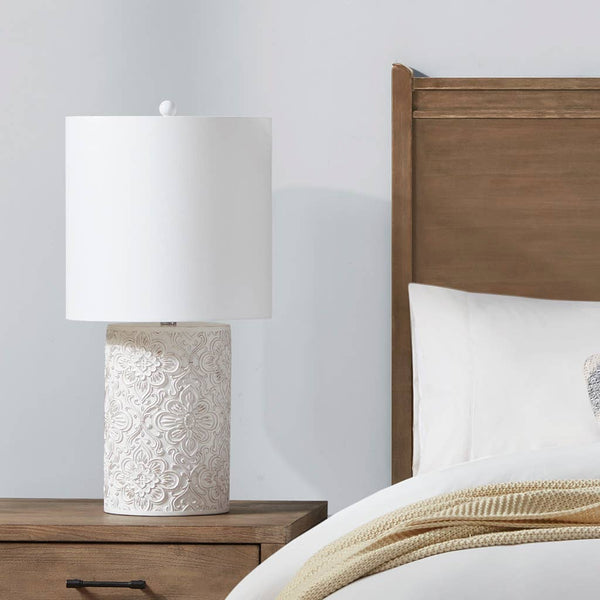 Embossed Emily Lamp