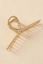 Gold Twist Large Alloy Hair Clip