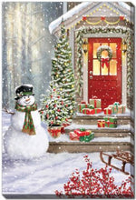 Festive Welcome LED Wall Art