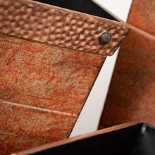 COPPER TRIM MEDIUM PLANTER SET
